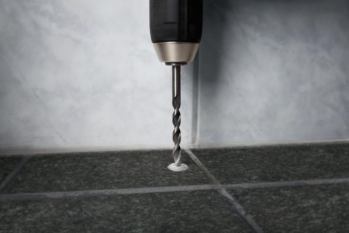 wiertła do betonu płytek szkła