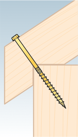 sposób zamocowania spax łeb klucz